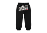 Geedup Co x Trapstar Sydney Shooters Trackpants - Black/Red
